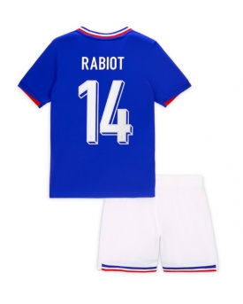 Francia Adrien Rabiot #14 Maglia Gara Casa Repliche Europei 2024 Bambino